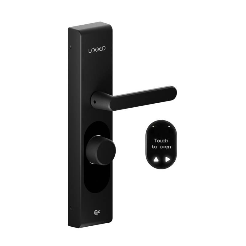 Shelly LOQED Touch Smart Lock black Smartes Türschloss von Shelly
