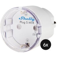 Shelly Plug S (Gen. 3) mit Matter - 6er-Set von Shelly