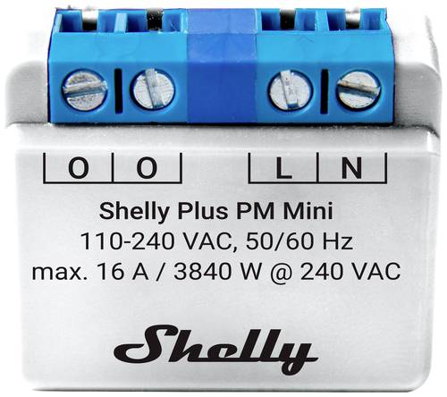 Shelly Plus PM Mini Messmodul Wi-Fi, Bluetooth von Shelly