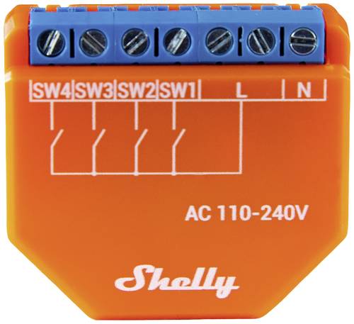 Shelly Plus i4 Controller Wi-Fi, Bluetooth Shelly Plus i4 Controller Wi-Fi, Bluetooth von Shelly