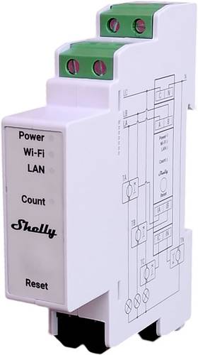 Shelly Pro 3EM 400A Stromzähler Bluetooth, Wi-Fi von Shelly