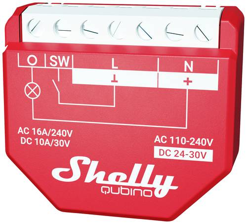 Shelly Wave 1PM Schaltaktor Z-Wave, Z-Wave+ von Shelly