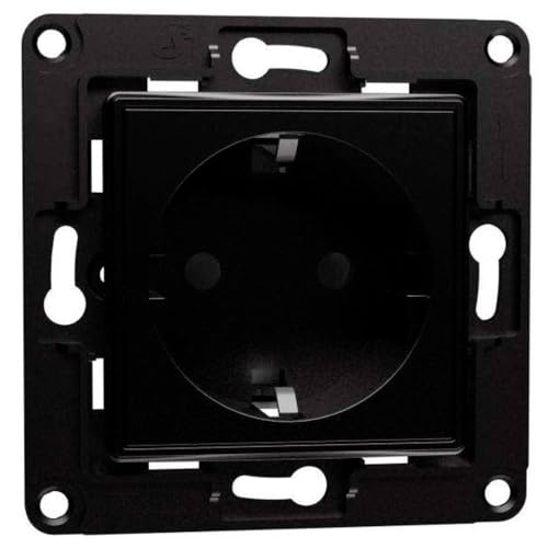 Shelly Wohnaccessoires Wandsteckdose EU Wandsteckdose Schwarz Shelly Wohnaccessoires Wandsteckdose EU Wandsteckdose Schwarz von Shelly