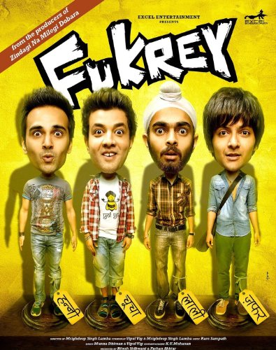 Fukrey. Bollywood Film mit Manjot Singh . Sprache: Hindi, Untertitel: Englisch. [DVD][IMPORT] von Shemaroo