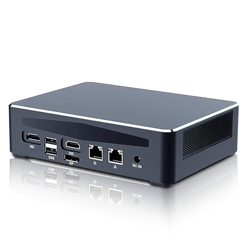 ShengOrigin Mini PC 13th Gen Gaming PC Core i9-13900H (14C/20T, up to 5.4GHz), 64GB DDR5/4TB NVMe SSD Mini Desktop, 2 * 2.5G LAN/8K@60Hz/WiFi6/USB 3.2/BT5.2/Win11 Pro, Gamer Computer von ShengOrigin