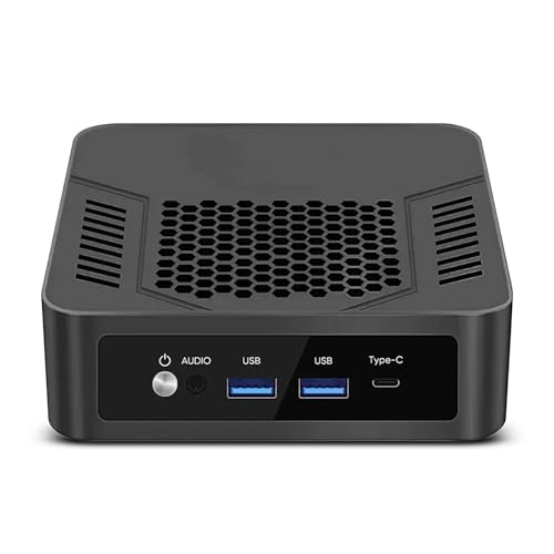 ShengOrigin Solid Gaming Mini PC, Ryzen 7 7840HS(up to 5.1GHz), 16GB DDR5 512GB NVMe, Desktop Gamer PC 2 LAN, 2 * DDR5, PCIe4.0, 4K@60Hz, WiFi6E TB5.3, Win 11 Pro von ShengOrigin