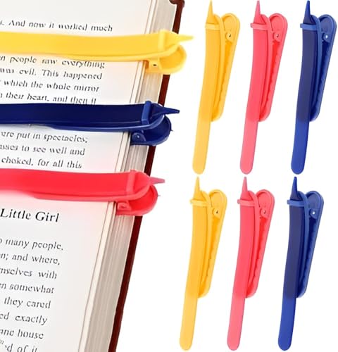 6 Stück Automatisches Lesezeichen,Silikon Bookmark,Lesezeichen Personalisiert,Automatic Bookmark,Silikon Lesezeichen Kinder,Intelligente Silikon Lesezeichen für Baby Spielzeug 6 Stück Automatisches Lesezeichen,Silikon Bookmark,Lesezeichen Personalisiert,Automatic Bookmark,Silikon Lesezeichen Kinder,Intelligente Silikon Lesezeichen für Baby Spielzeug von Shengruili