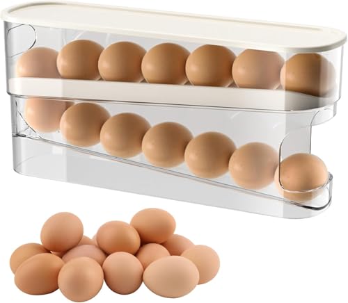 Eierbehälter für Kühlschrank,2 Etagen Eierbehälter für Kühlschrank,Eierhalter,Eierhalter Kühlschrank,Eier Aufbewahrung,Stapelbarer Eier-Organizer,Eier Aufbewahrung Kühlschrank Eierbehälter für Kühlschrank,2 Etagen Eierbehälter für Kühlschrank,Eierhalter,Eierhalter Kühlschrank,Eier Aufbewahrung,Stapelbarer Eier-Organizer,Eier Aufbewahrung Kühlschrank von Shengruili