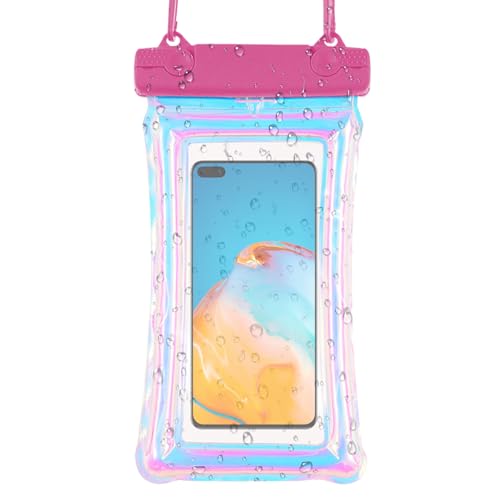 Shenrongtong Wasserfeste Handyhülle, Wiederverwendbare Unterwassertasche Mit Trageband, Touchscreen-bedienbare Tauchtasche für Reisezubehör, Alltags- und Outdoor-Aktivitäten von Shenrongtong