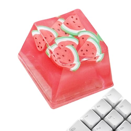 Süße Tastenkappen für mechanische Tastatur, süße Tastenkappe - Süße Schlüsselkappen Candy Fruit Keycaps | Süßigkeiten Obst Tastenkappen Dekoratives Computerzubehör für mechanische Tastatur DIY Hinterg von Shenrongtong