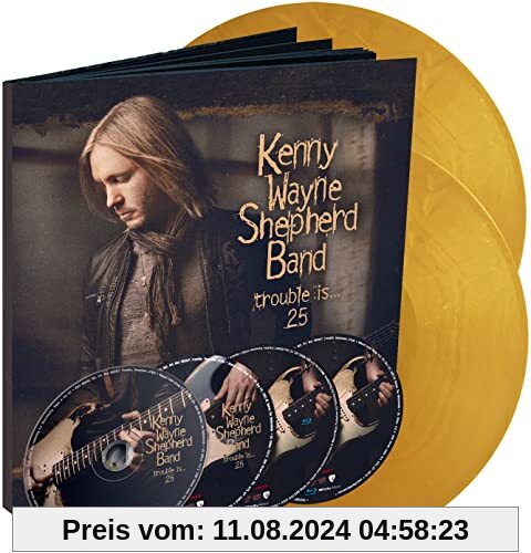 Trouble Is...25 (Ltd.2lp+CD+Dvd+2 Bluray,Earbook) [Vinyl LP] von Shepherd, Kenny Wayne