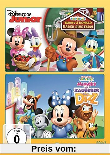 Micky Maus Wunderhaus - Micky & Donald haben eine Farm / Der Zauberer von Dizz [2 DVDs] von Sherie Pollack
