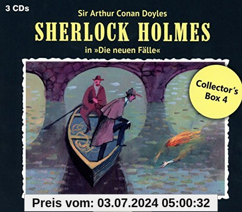 Die Neuen Fälle: Collector'S Box 4 (3 Cds) von Sherlock Holmes