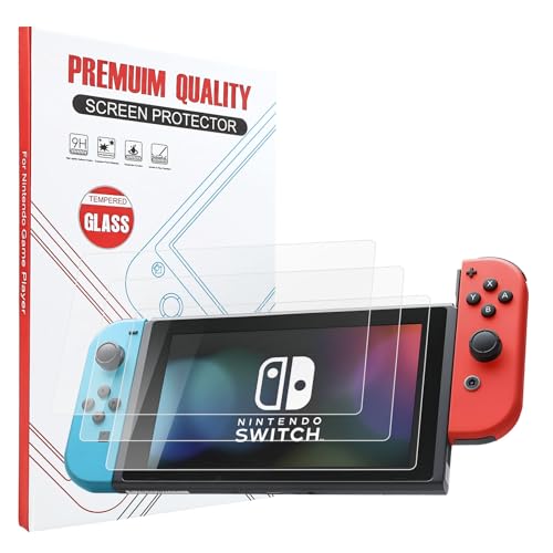 Shesyuki 3er Pack Displayschutzfolie kompatibel mit Nintendo Switch OLED 7 Zoll, HD Transparent, gehärtetes Glas, kratzfest, berührungsempfindlich Shesyuki 3er Pack Displayschutzfolie kompatibel mit Nintendo Switch OLED 7 Zoll, HD Transparent, gehärtetes Glas, kratzfest, berührungsempfindlich von Shesyuki