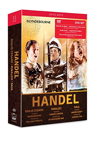Händel: Giulio Cesare / Rinaldo / Saul (Glyndebourne) [5 DVDs] von Sheva Collection