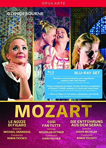 Mozart: Le Nozze Di Figaro / Die Entführung aus dem Serail / Così fan tutte [ 3 Blu-rays] von Sheva Collection