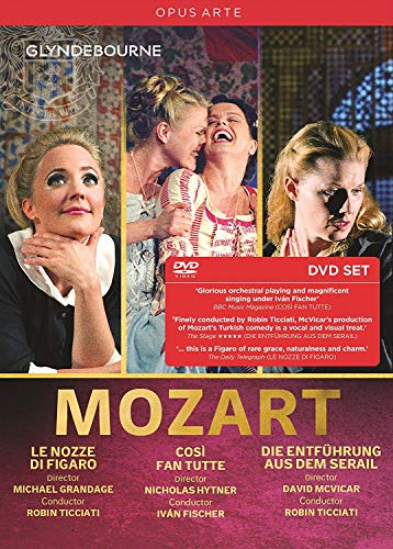 Mozart: Le Nozze Di Figaro / Die Entführung aus dem Serail / Così fan tutte [5 DVDs] von Sheva Collection