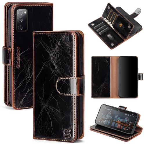 Shieldtop Kompatibel mit Samsung Galaxy S20 FE Brieftaschen-Schutzhülle mit Kartenhalter, für Damen und Herren, RFID-blockierend, PU-Leder, Flip-TPU-Schutzhülle, Kreditkartenfächer, Handyhülle für Shieldtop Kompatibel mit Samsung Galaxy S20 FE Brieftaschen-Schutzhülle mit Kartenhalter, für Damen und Herren, RFID-blockierend, PU-Leder, Flip-TPU-Schutzhülle, Kreditkartenfächer, Handyhülle für von Shieldtop