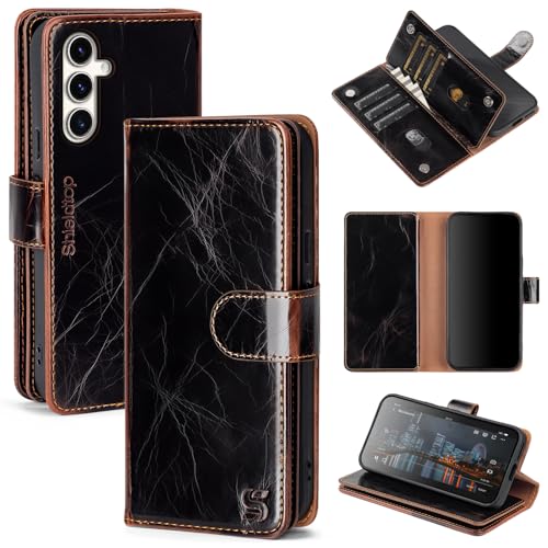 Shieldtop Kompatibel mit Samsung Galaxy S23 FE Brieftaschen-Schutzhülle mit Kartenhalter, für Damen und Herren, RFID-blockierend, PU-Leder, Flip-TPU-Schutzhülle, Kreditkartenfächer, Handyhülle für Shieldtop Kompatibel mit Samsung Galaxy S23 FE Brieftaschen-Schutzhülle mit Kartenhalter, für Damen und Herren, RFID-blockierend, PU-Leder, Flip-TPU-Schutzhülle, Kreditkartenfächer, Handyhülle für von Shieldtop