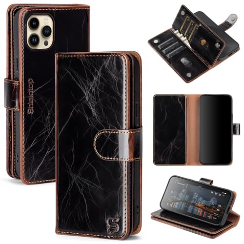 Shieldtop Schutzhülle für iPhone 12 Pro Max mit Kartenhalter, RFID-blockierend, PU-Leder, Folio-Klapphülle, TPU-Schutzhülle, Kreditkartenfächer, Handyhülle für Apple 12 Pro Max, Kaffeebraun Shieldtop Schutzhülle für iPhone 12 Pro Max mit Kartenhalter, RFID-blockierend, PU-Leder, Folio-Klapphülle, TPU-Schutzhülle, Kreditkartenfächer, Handyhülle für Apple 12 Pro Max, Kaffeebraun von Shieldtop