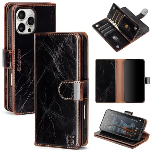 Shieldtop Schutzhülle für iPhone 16 Pro, Brieftaschen-Schutzhülle mit Kartenhalter, RFID-blockierend, PU-Leder, Folio-Klapphülle, TPU-Schutzhülle, Kreditkartenfächer, Handyhülle für Apple 16 Pro 16 cm Shieldtop Schutzhülle für iPhone 16 Pro, Brieftaschen-Schutzhülle mit Kartenhalter, RFID-blockierend, PU-Leder, Folio-Klapphülle, TPU-Schutzhülle, Kreditkartenfächer, Handyhülle für Apple 16 Pro 16 cm von Shieldtop