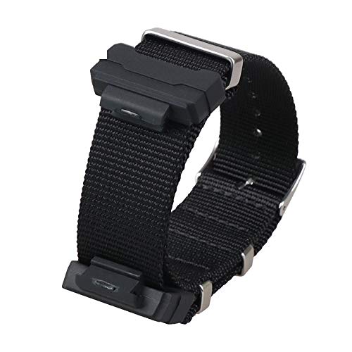 Shieranlee 16mm NATO Armband Kompatibel mit Casio G-Shock GA-110 GA-100 GD-100 Men Sports Waterproof Replacement Bracelet Band Strap von Shieranlee