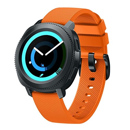 Shieranlee 20mm Armband für Samsung Galaxy Watch 42mm Silikon QuickFit Armbänder für Samsung Gear Sport/Garmin Vivoactive 3/Huawei 2 Smartwatch von Shieranlee