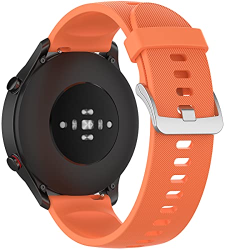 Shieranlee 22mm Armband kompatibel mit SUUNTO 9 Peak Armband,Huawei Watch3 pro Armband,Vantage M/M2,Letsfit IW2/Popglory Armband/BV-X1/BV-SW01/UMIDIGI Uwatch 3S/COROS Armband,Xiaomi Mi Watch Armband von Shieranlee