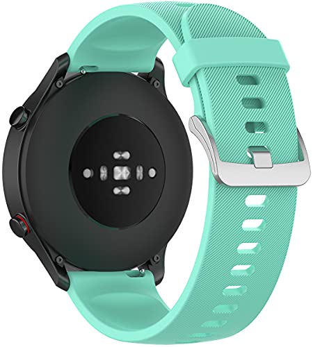 Shieranlee 22mm Armband kompatibel mit SUUNTO 9 Peak Armband,Huawei Watch3 pro Armband,Vantage M/M2,Letsfit IW2/Popglory Armband/BV-X1/BV-SW01/UMIDIGI Uwatch 3S/COROS Armband,Xiaomi Mi Watch Armband von Shieranlee