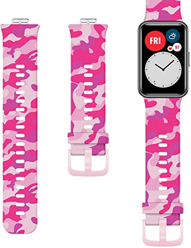 Shieranlee Armbänder kompatibel mit Huawei Watch Fit Armband, weiches Silikon, Sport-Ersatzarmband für Huawei Watch Fit Smartwatch Shieranlee Armbänder kompatibel mit Huawei Watch Fit Armband, weiches Silikon, Sport-Ersatzarmband für Huawei Watch Fit Smartwatch von Shieranlee
