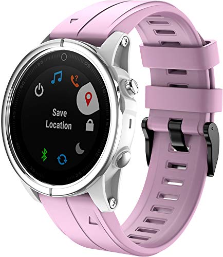Shieranlee Fenix 7s Armband,20mm Breite Silikon Quick-Fit Uhrenarmband für Garmin Fenix 7S/Fenix 5S Plus/Fenix 6S Pro/Fenix 7S/Fenix 7S Solar/Fenix 7S Sapphire Solar Shieranlee Fenix 7s Armband,20mm Breite Silikon Quick-Fit Uhrenarmband für Garmin Fenix 7S/Fenix 5S Plus/Fenix 6S Pro/Fenix 7S/Fenix 7S Solar/Fenix 7S Sapphire Solar von Shieranlee