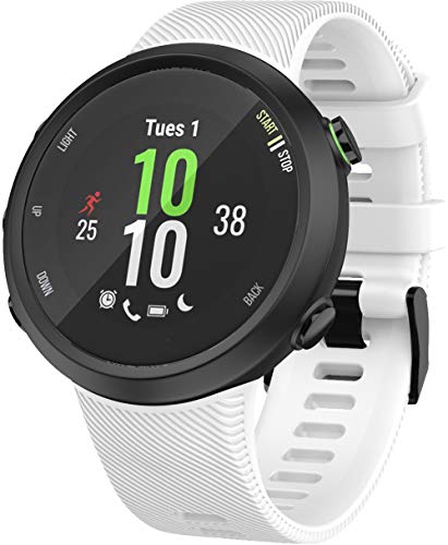 Shieranlee Forerunner 45S Armband,Silikon-Sport-Ersatzarmband Kompatibel mit Garmin Forerunner 45S GPS Running Watch GPS Smartwatch Small von Shieranlee