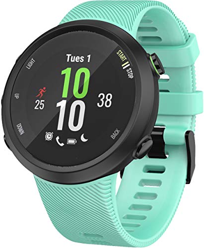 Shieranlee Forerunner 45S Armband,Silikon-Sport-Ersatzarmband Kompatibel mit Garmin Forerunner 45S GPS Running Watch GPS Smartwatch Small von Shieranlee