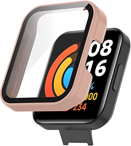 Shieranlee Hüllen kompatibel mit Xiaomi Redmi Watch 2 lite Hülle,TPU Displayschutzfolie Armor Shell Schutzhülle für Xiaomi Redmi Watch 2 lite Smartwatch von Shieranlee