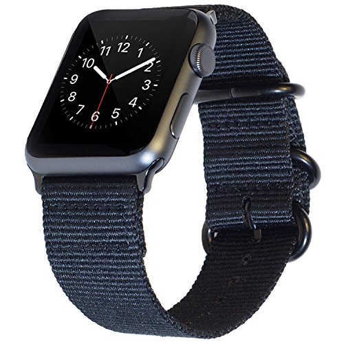 Shieranlee NATO Armbänder kompatibel mit Apple Watch 38mm 40mm 41mm, Ersatzband für iWatch Series iWatch Series 8/Ultra/7/6/5/4/3/2/1 SE von Shieranlee