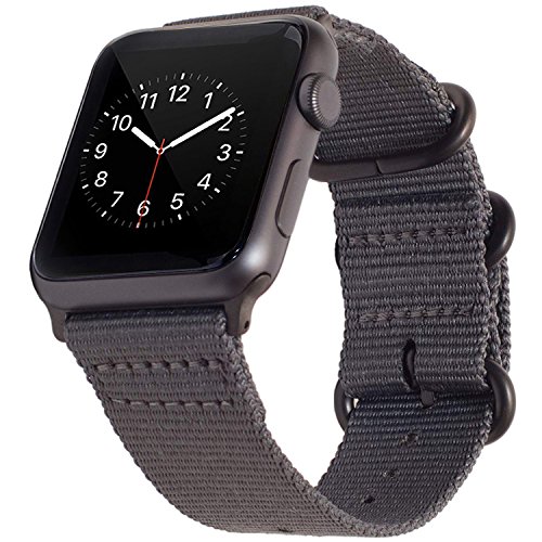 Shieranlee NATO Armbänder kompatibel mit Apple Watch 38mm 40mm 41mm, Ersatzband für iWatch Series iWatch Series 8/Ultra/7/6/5/4/3/2/1 SE von Shieranlee