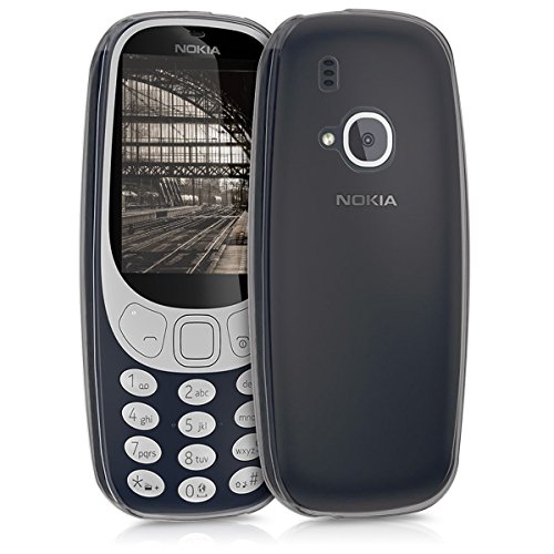 Shieranlee Schutzhülle für Nokia 3310,Clear Gel Premium Transparent Soft Hülle Case Silicone TPU Cover Bumper für Nokia 3310 Single SIM Mobile Phone von Shieranlee