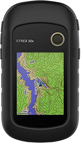 Shieranlee Schutzhülle kompatibel mit Garmin eTrex 22x,eTrex 32X,309X,eTrex 209X,eTrex 201X Hülle - Silikon GPS Fahrrad Navi Cover Case von Shieranlee