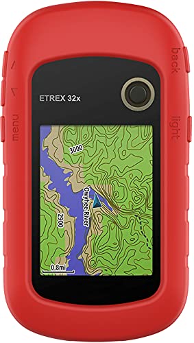 Shieranlee Schutzhülle kompatibel mit Garmin eTrex 22x,eTrex 32X,309X,eTrex 209X,eTrex 201X Hülle - Silikon GPS Fahrrad Navi Cover Case von Shieranlee