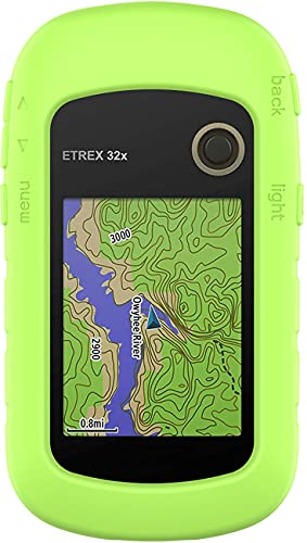 Shieranlee Schutzhülle kompatibel mit Garmin eTrex 22x,eTrex 32X,309X,eTrex 209X,eTrex 201X Hülle - Silikon GPS Fahrrad Navi Cover Case von Shieranlee