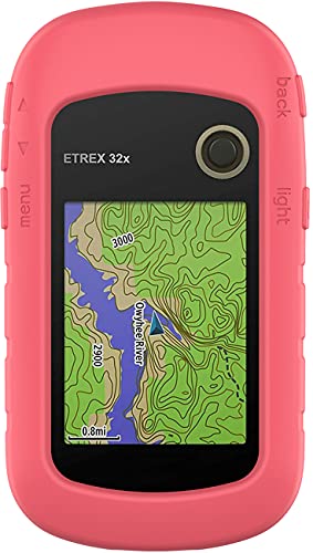 Shieranlee Schutzhülle kompatibel mit Garmin eTrex 22x,eTrex 32X,309X,eTrex 209X,eTrex 201X Hülle - Silikon GPS Fahrrad Navi Cover Case von Shieranlee