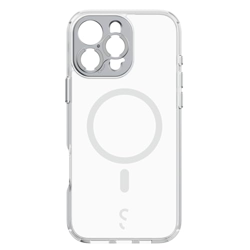ShiftCam Kameratasche kompatibel mit iPhone 16 | Integrierte Objektivhalterung | Magnetische Tasche | Im Handumdrehen atemberaubende Fotos schießen (Clear, iPhone 16 Pro Max) von ShiftCam