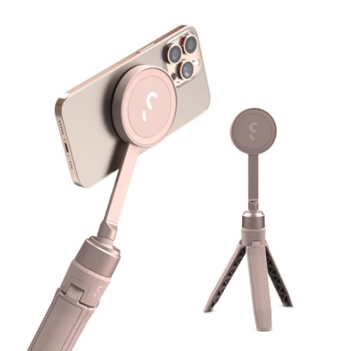 ShiftCam SnapPod – Video-Selfie-Stick und Stativ – magnetische Halterung lässt sich an jedem Telefon befestigen – neigbares Design | Kreiderosa von ShiftCam
