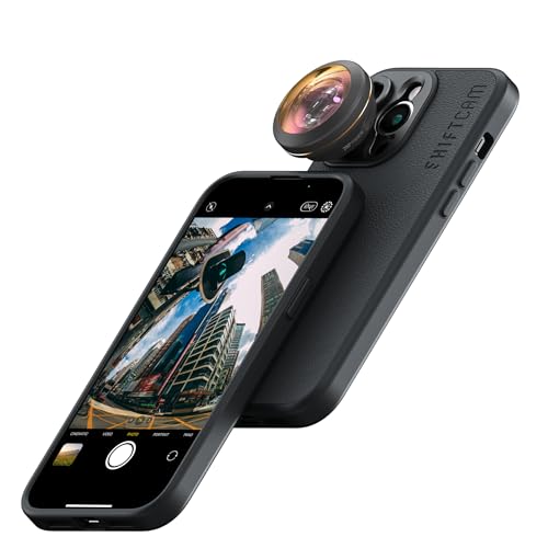 Shiftcam | LensUltra 200° Fisheye-Objektiv - 0,2-fache Vergrößerung, 200° Bildwinkel - Ultimative Klarheit für immersive Fotos, einzigartiger Weitwinkel, Rundum-Selfies, Premium Cinematic Design Shiftcam | LensUltra 200° Fisheye-Objektiv - 0,2-fache Vergrößerung, 200° Bildwinkel - Ultimative Klarheit für immersive Fotos, einzigartiger Weitwinkel, Rundum-Selfies, Premium Cinematic Design von ShiftCam