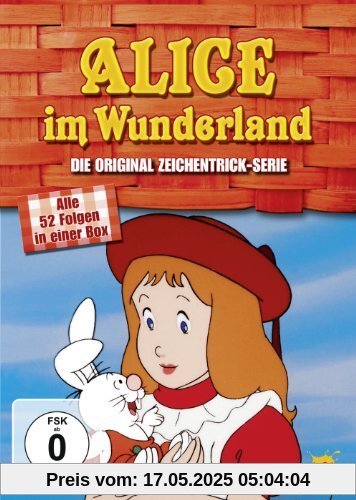 Alice im Wunderland - Die Original Zeichentrick-Serie (Episoden 1-52) [8 DVDs] von Shigeo Koshi