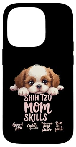 Lustiges Shih Tzu Mom Dog Shih Tzu Mama Humor Zitat Hülle für iPhone 14 Pro Lustiges Shih Tzu Mom Dog Shih Tzu Mama Humor Zitat Hülle für iPhone 14 Pro von Shih Tzu Fun Designs