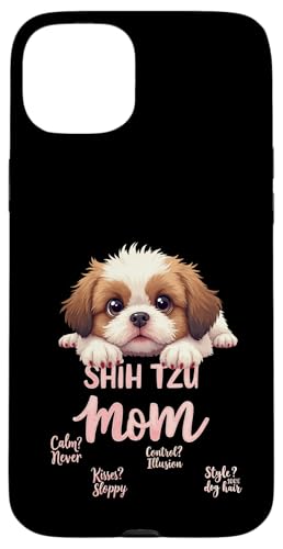 Lustiges Shih Tzu Mom Dog Shih Tzu Mama Humor Zitat Hülle für iPhone 15 Plus Lustiges Shih Tzu Mom Dog Shih Tzu Mama Humor Zitat Hülle für iPhone 15 Plus von Shih Tzu Fun Designs