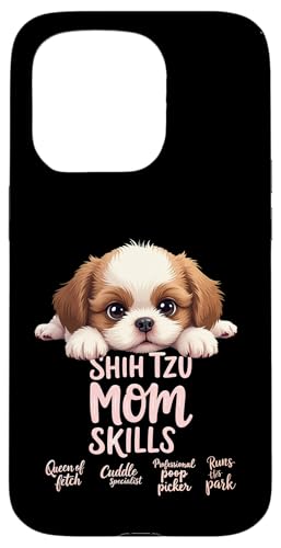 Lustiges Shih Tzu Mom Dog Shih Tzu Mama Humor Zitat Hülle für iPhone 15 Pro Lustiges Shih Tzu Mom Dog Shih Tzu Mama Humor Zitat Hülle für iPhone 15 Pro von Shih Tzu Fun Designs
