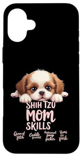 Lustiges Shih Tzu Mom Dog Shih Tzu Mama Humor Zitat Hülle für iPhone 16 Plus Lustiges Shih Tzu Mom Dog Shih Tzu Mama Humor Zitat Hülle für iPhone 16 Plus von Shih Tzu Fun Designs