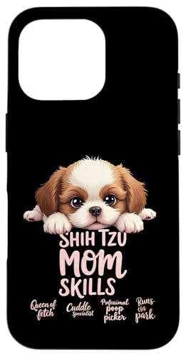 Lustiges Shih Tzu Mom Dog Shih Tzu Mama Humor Zitat Hülle für iPhone 16 Pro Lustiges Shih Tzu Mom Dog Shih Tzu Mama Humor Zitat Hülle für iPhone 16 Pro von Shih Tzu Fun Designs